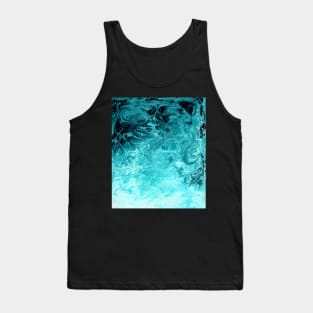 Wave Turquoise Tank Top